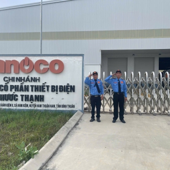 Dự án bảo vệ Công ty CP Thiết Bị Điện Phước Thạnh – Chi nhánh Hàm Kiệm