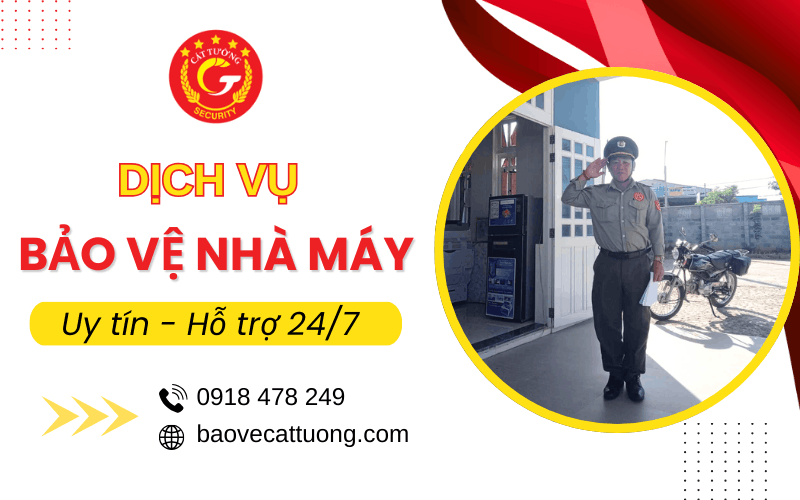 dịch vụ bảo vệ nhà máy