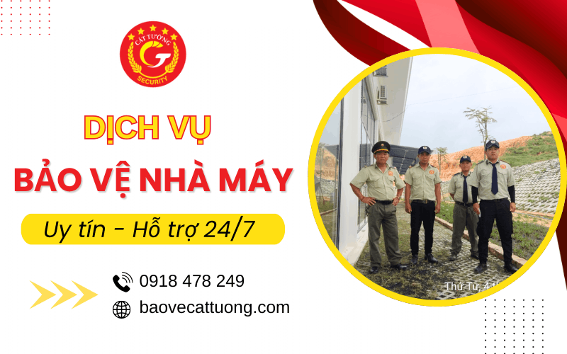 dịch vụ bảo vệ nhà máy