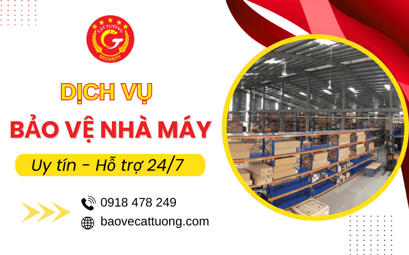 dịch vụ bảo vệ nhà máy