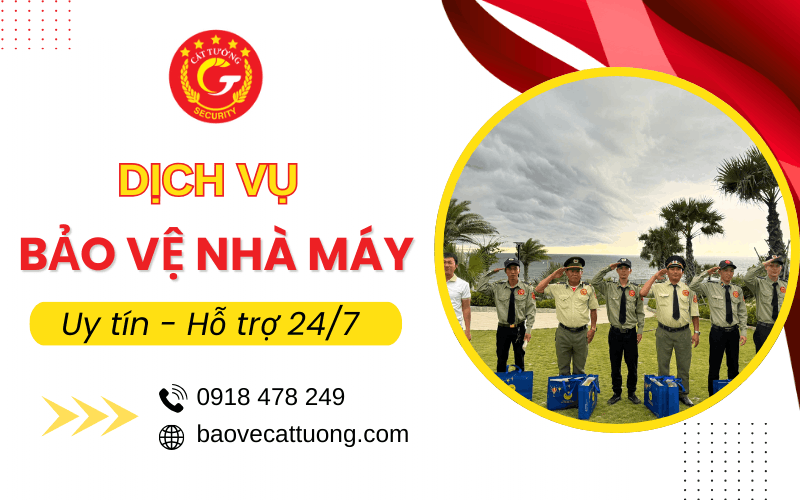 dịch vụ bảo vệ nhà máy