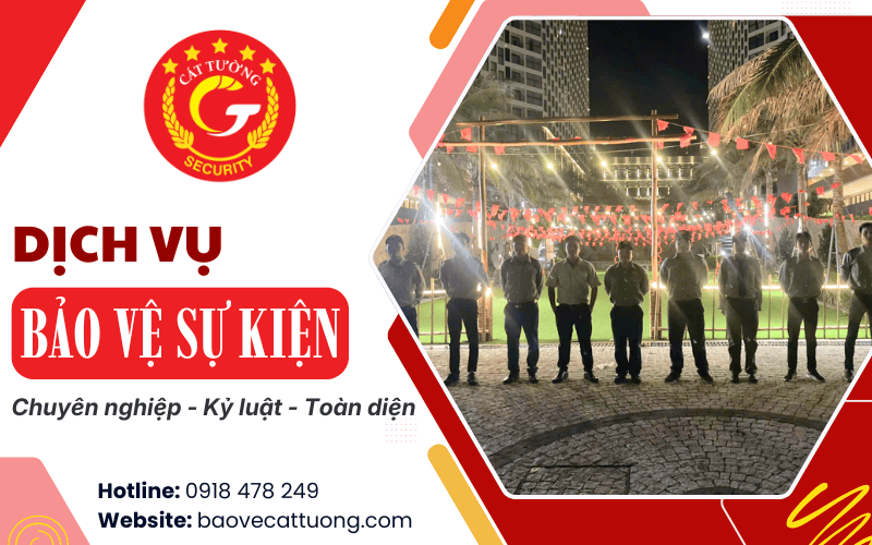 Dịch vụ bảo vệ sự kiện